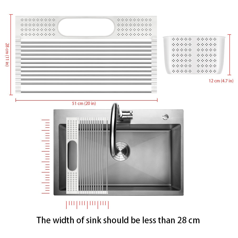 Kitchen Sink Drainer