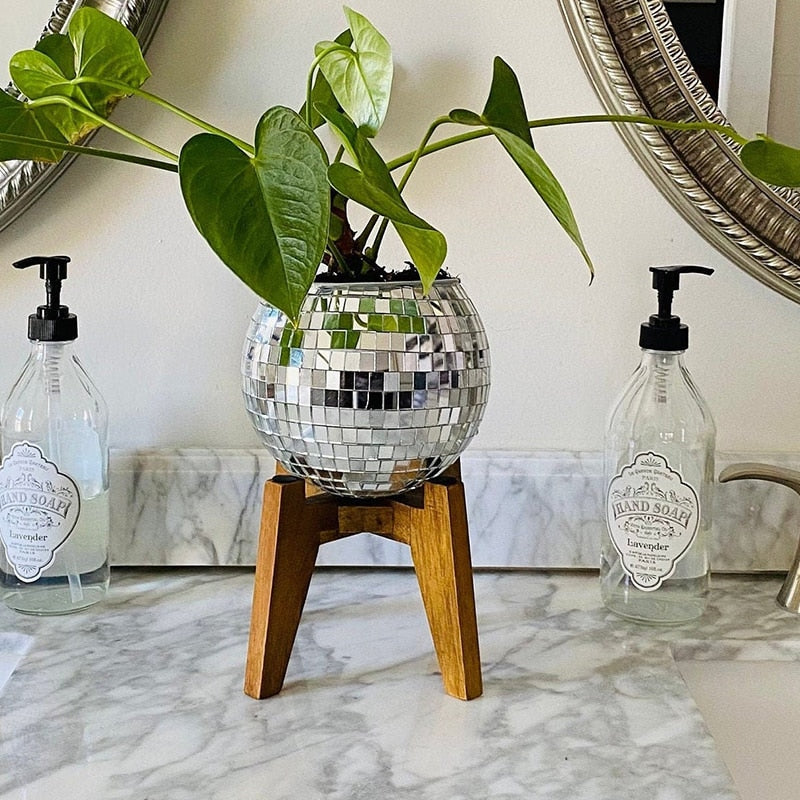 Disco Ball Vase