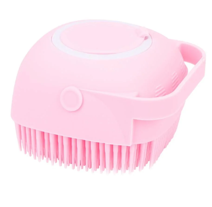 Dog Bath Brush - Pink