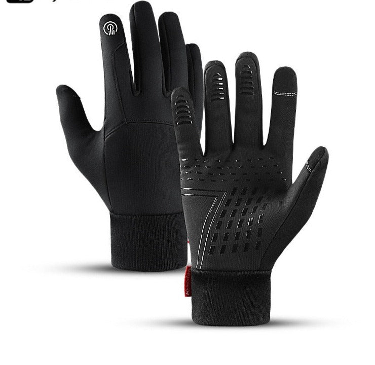 Black Waterproof Touchscreen Gloves