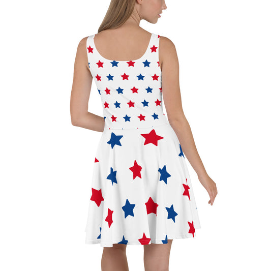 Women's Patriotic Skater Dress