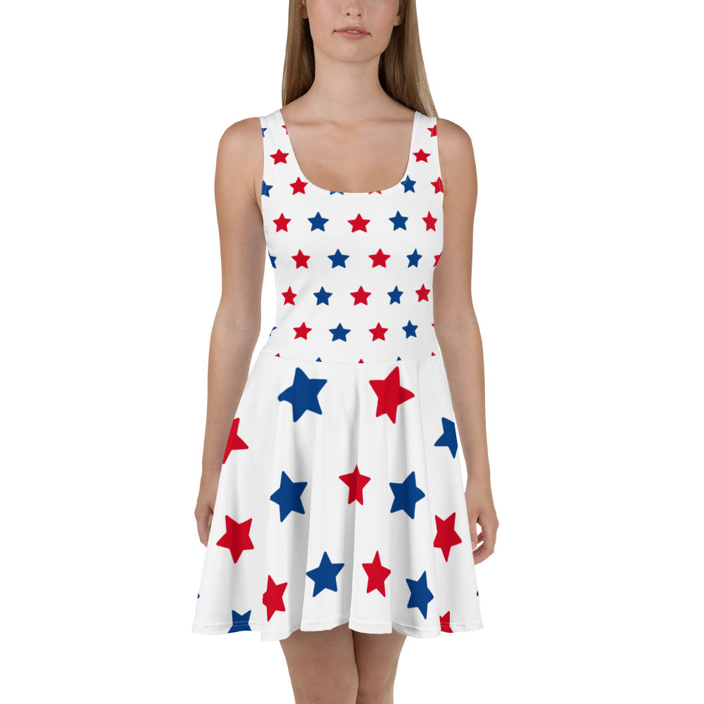 Women's Patriotic Skater Dress