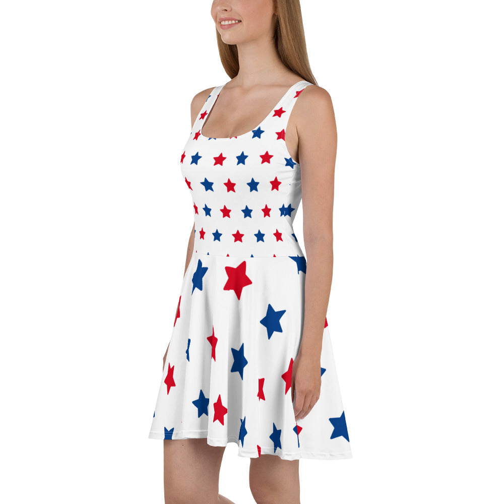 Women's Patriotic Skater Dress