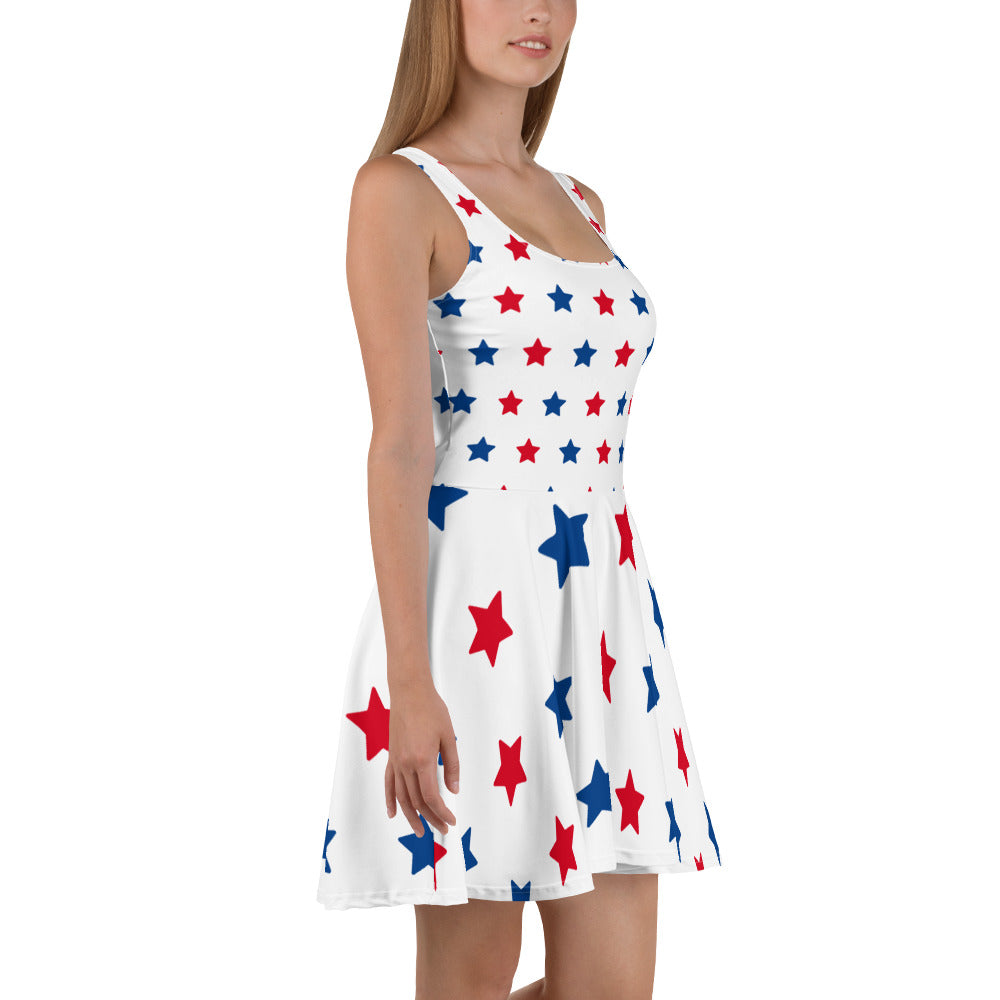 Women's Patriotic Skater Dress